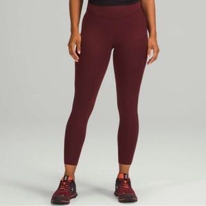 maroon lululemon align leggings